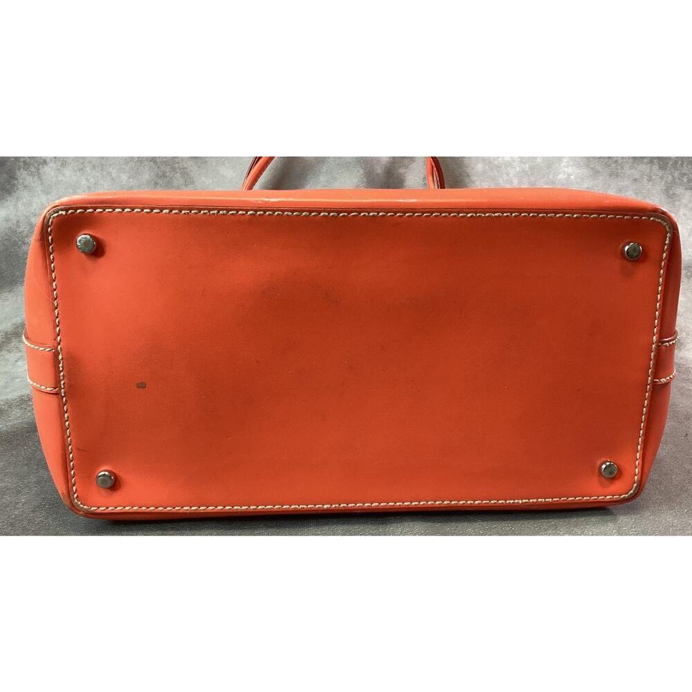 Kate Spade NY Tangerine Smooth Leather Tote w/โ COA $400 - Picture 4 of 6